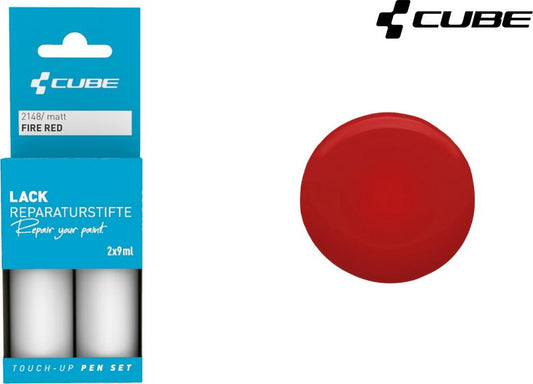 CUBE Touch Up Pen Set Fire Red Matt 2148