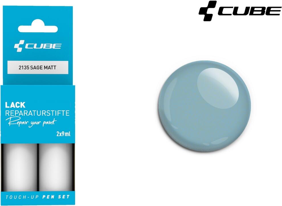 CUBE Touch Up Pen Set Sage Matt 2153