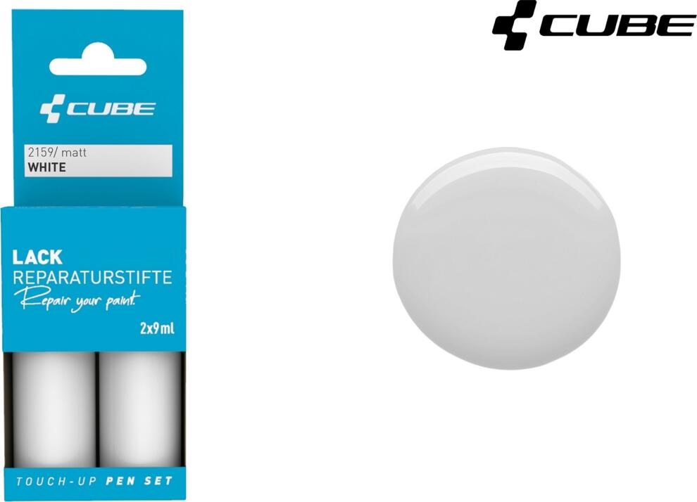 CUBE Touch Up Pen Set White Matt 2159