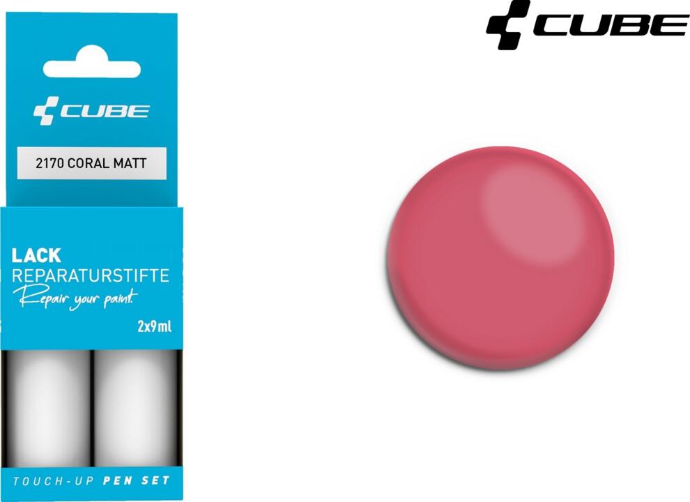 CUBE Touch Up Pen Set Coral Matt 2170