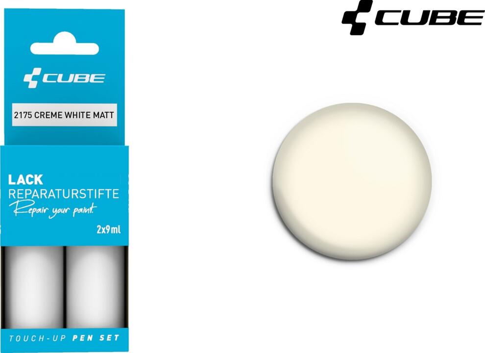 CUBE Touch Up Pen Set Creme White Matt 2175