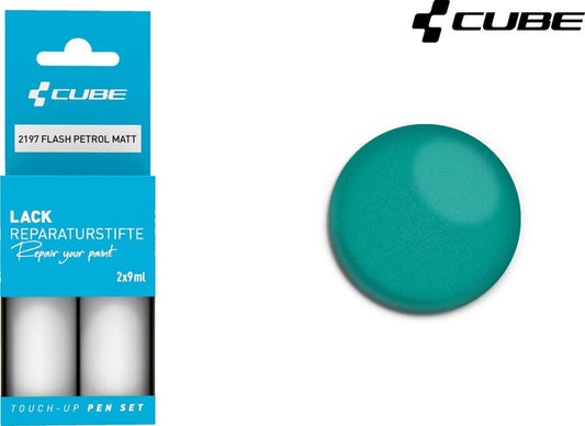CUBE Touch Up Pen Set Flash Petrol Matt 2197