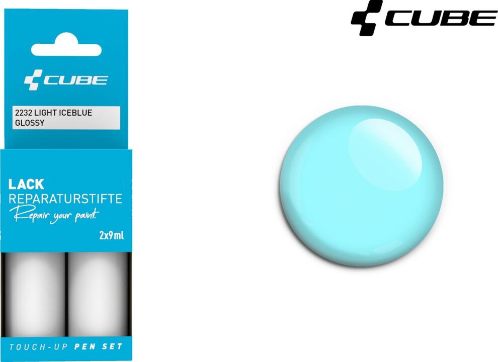 CUBE Touch Up Pen Set Light Iceblue Glossy 2232