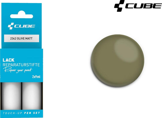 CUBE Touch Up Pen Set Olive Matt 2342
