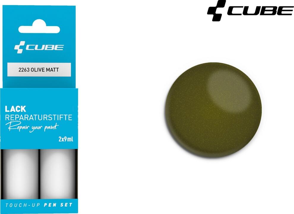 CUBE Touch Up Pen Set Olive Matt 2361