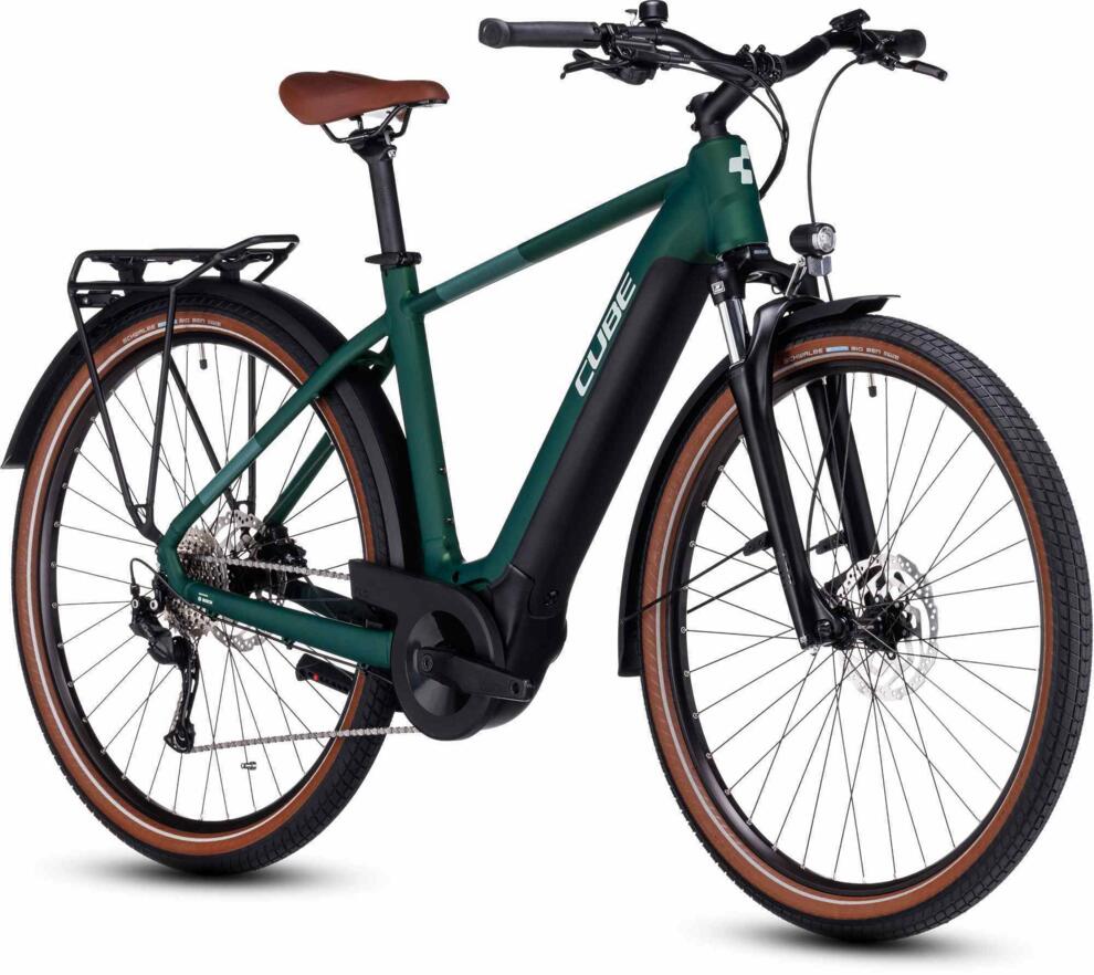 CUBE Touring Hybrid One 625 Darkgreen/Green