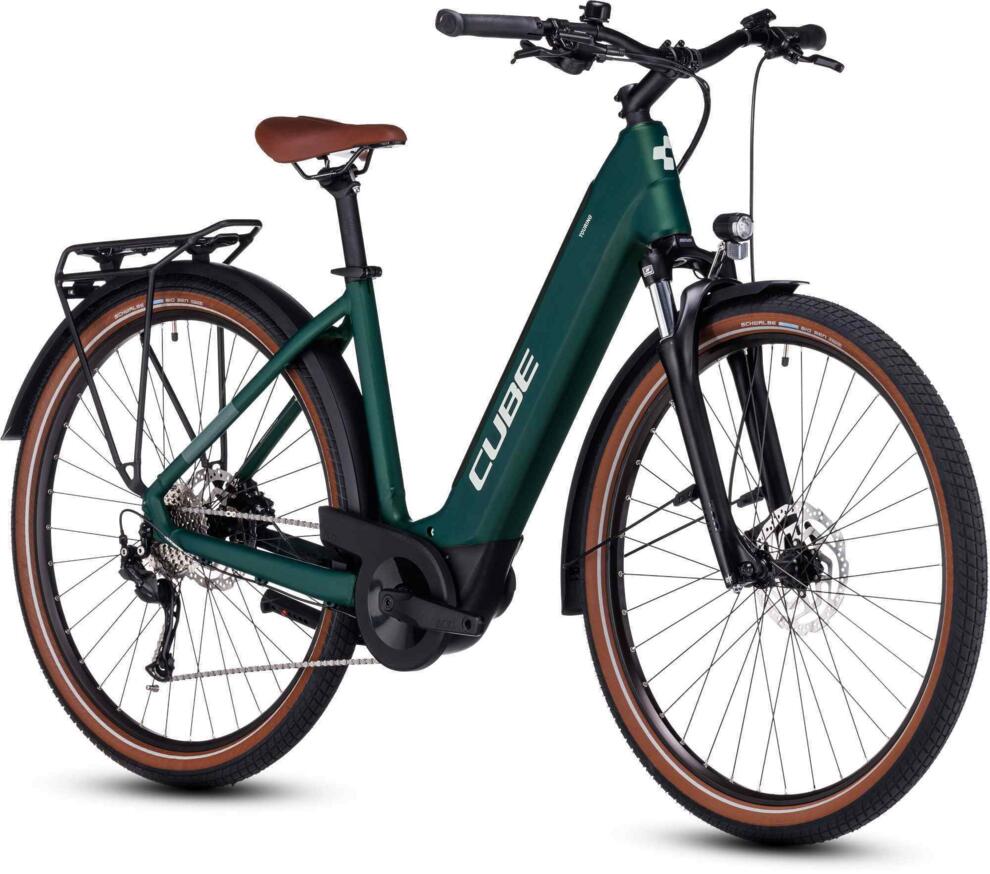 CUBE Touring Hybrid One 625 Darkgreen/Green