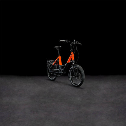 CUBE Compact Hybrid 500 Black/Sparkorange