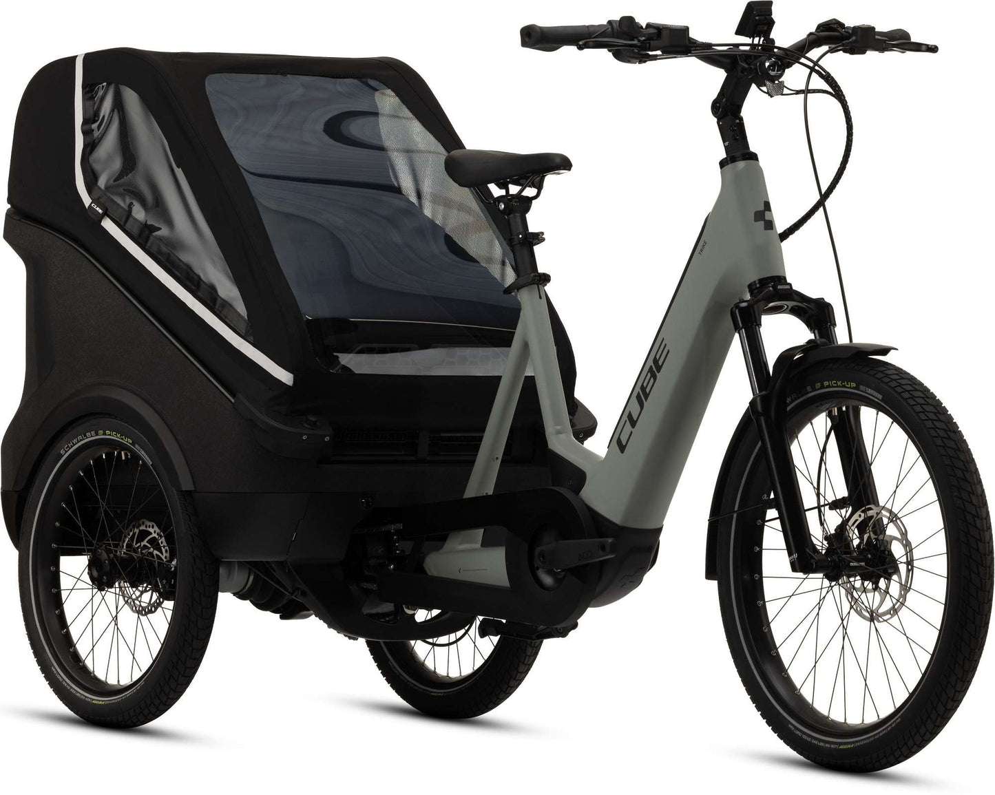 CUBE Trike Hybrid Family 750 Swampgrey/Black