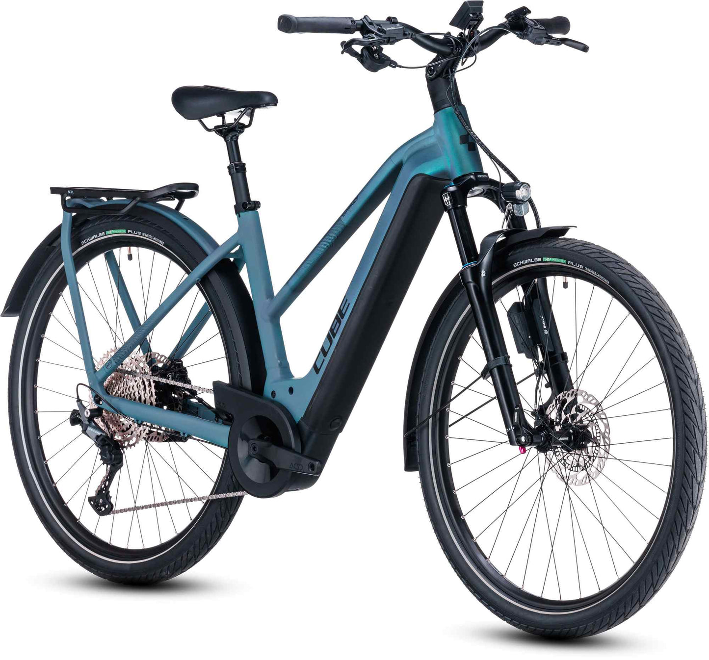 CUBE Kathmandu Hybrid Abs 750 Smaragdgrey/Blue