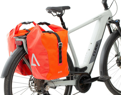 ACID Panniers Travlr 20/2 Flame/Black