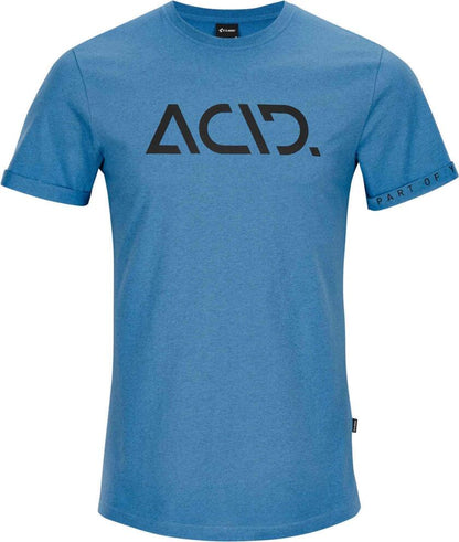 ACID Organic T-Shirt Classic Logo Blue