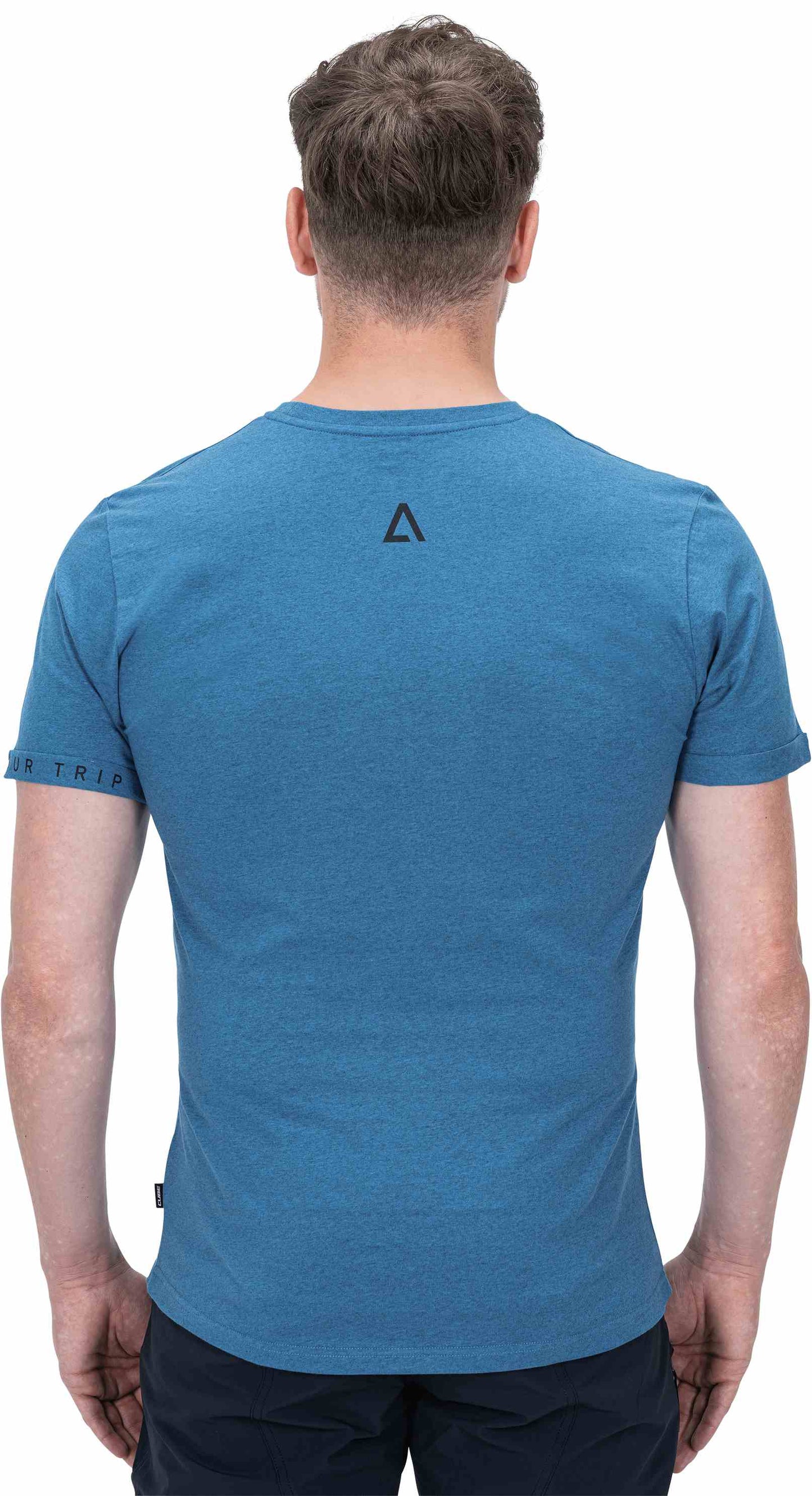 ACID Organic T-Shirt Classic Logo Blue