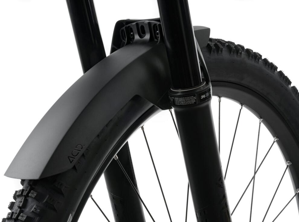 ACID Mudguard Mud Shield Front Short Black