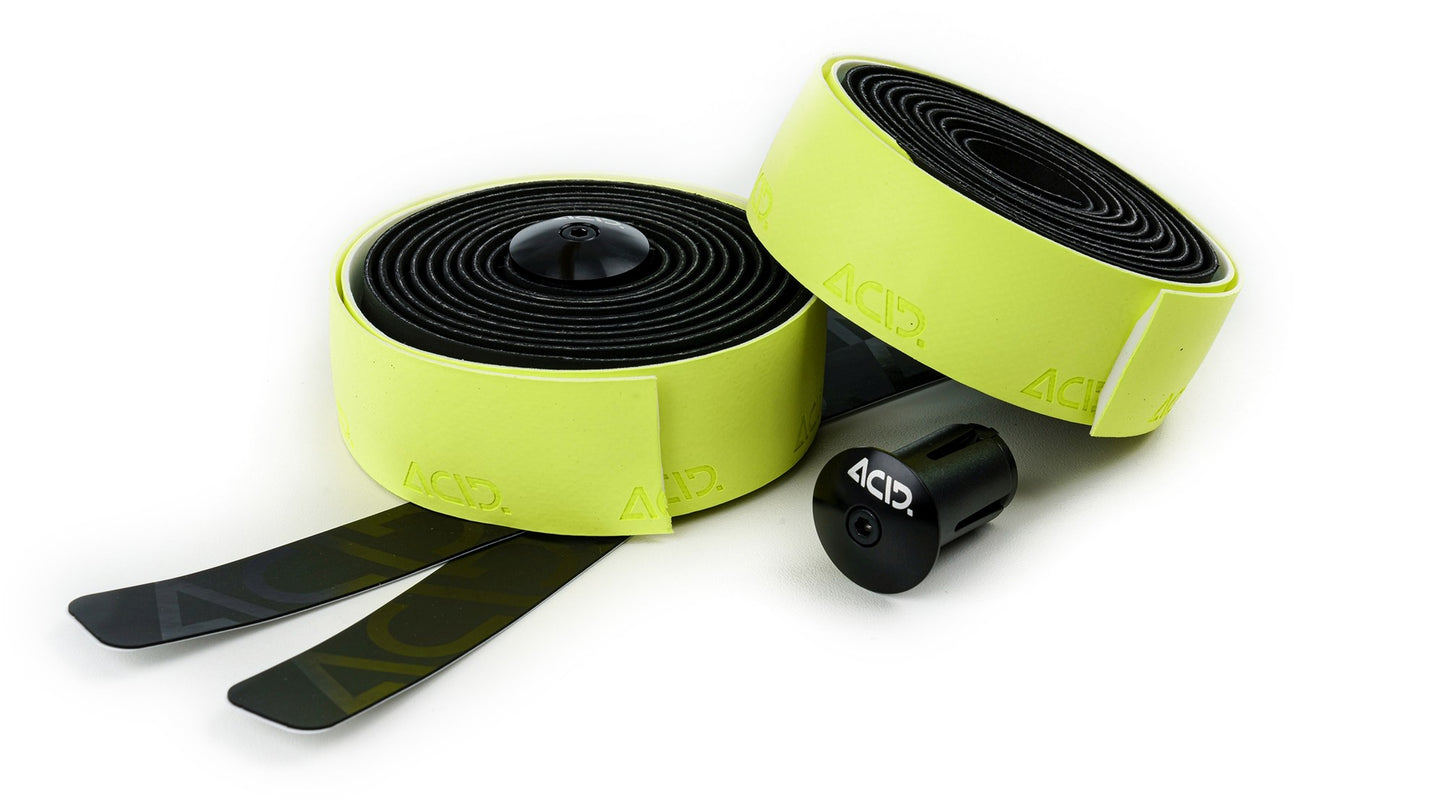 ACID Bar Tape Rc 2.5 Black/Neon Yellow